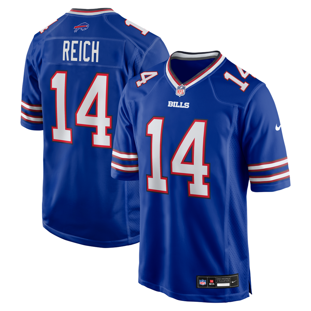 Buffalo Bills Frank Reich Nike Game Retired Player Jersey - Royal