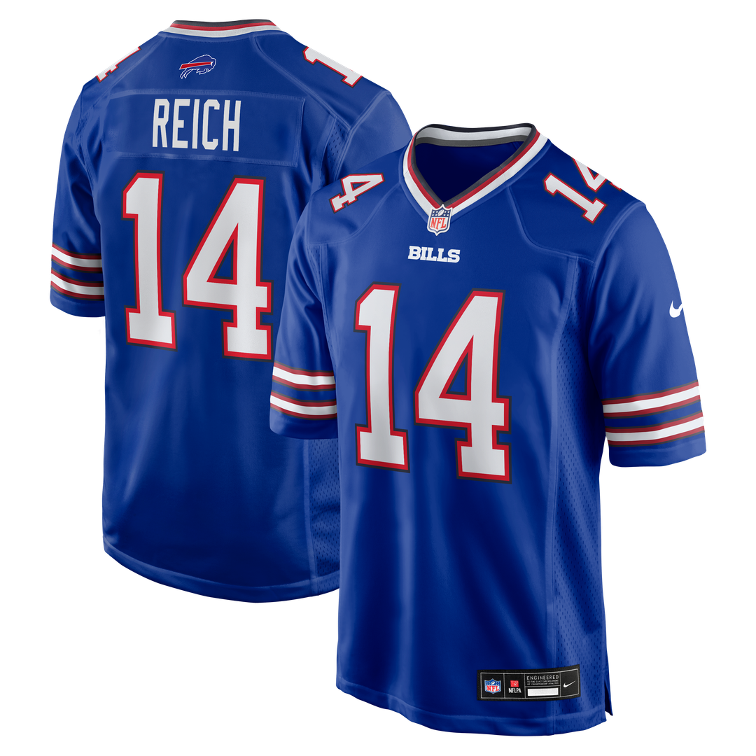 Buffalo Bills Frank Reich Nike Game Retired Player Jersey - Royal