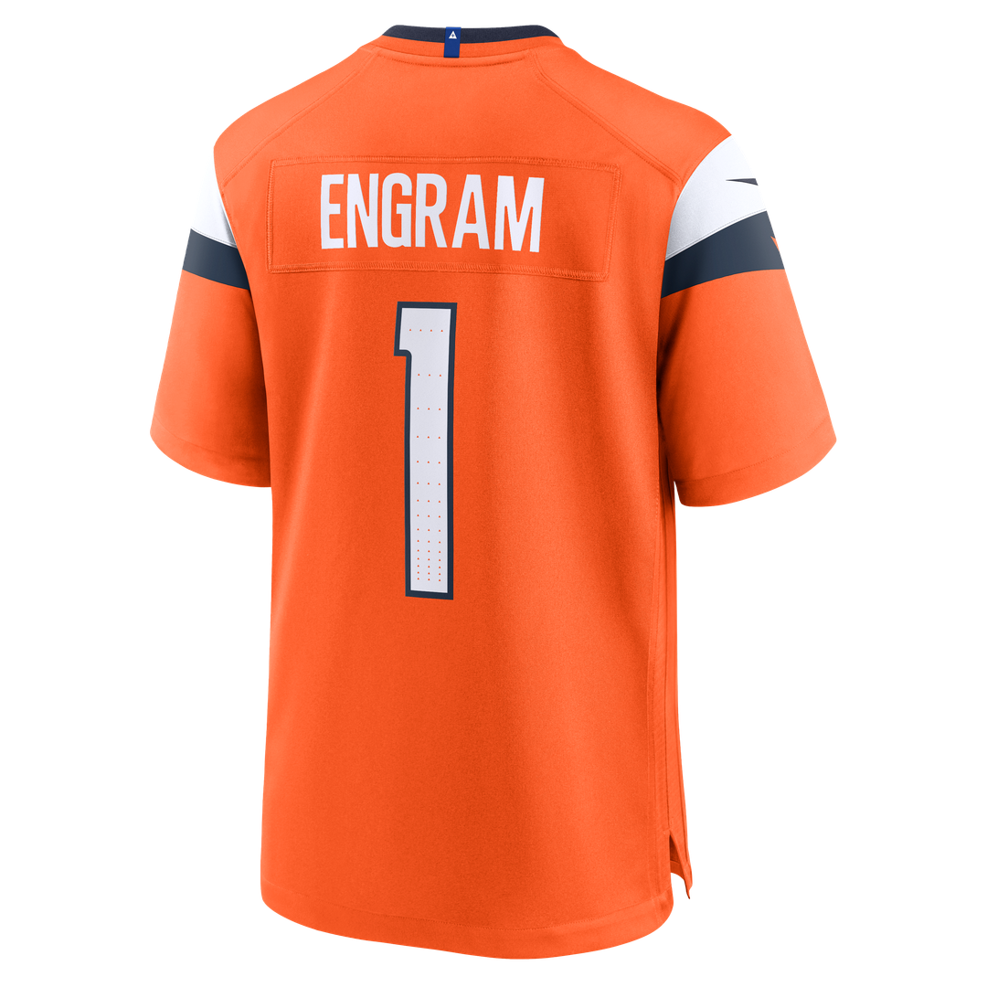 Denver Broncos Evan Engram Nike Team Game Jersey - Orange
