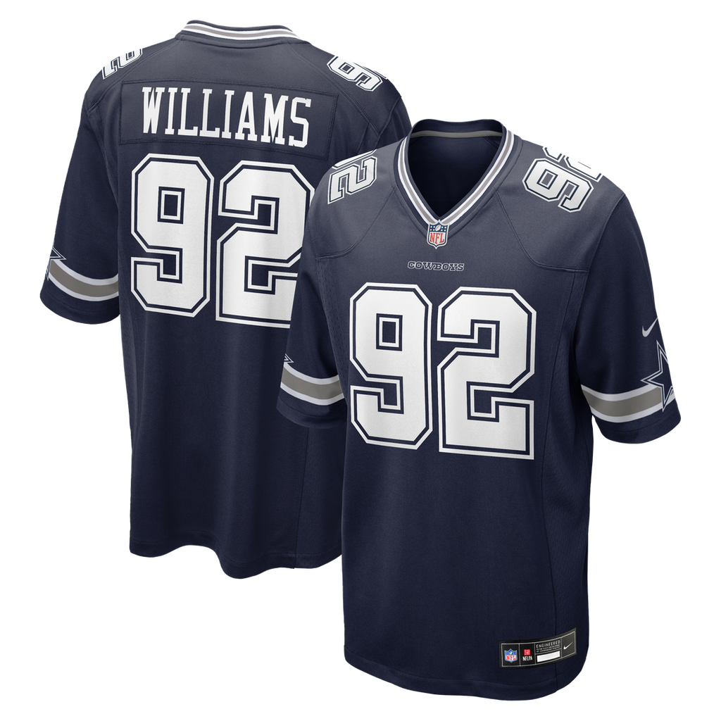 Dallas Cowboys Quinnen Williams Nike Team Game Jersey - Navy