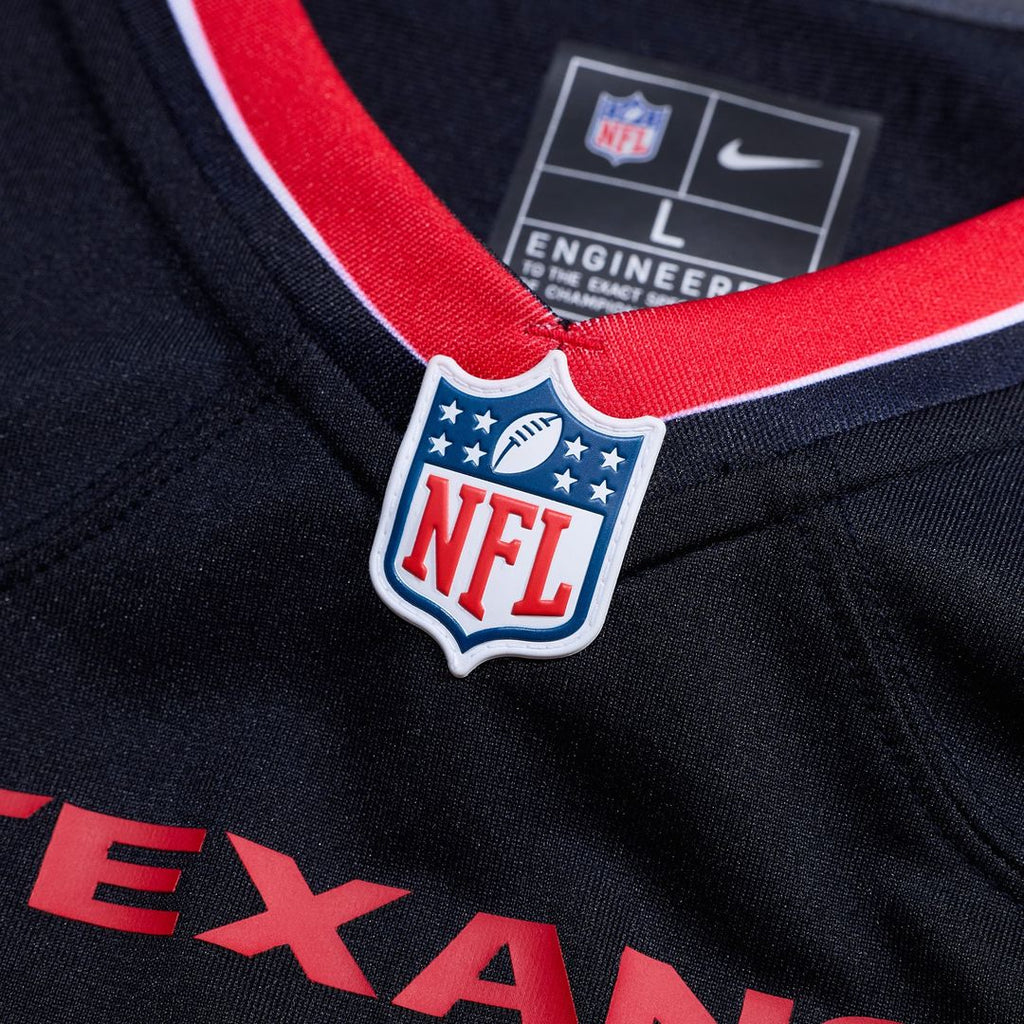 Houston Texans Nike #1 Dad Game Jersey - Navy