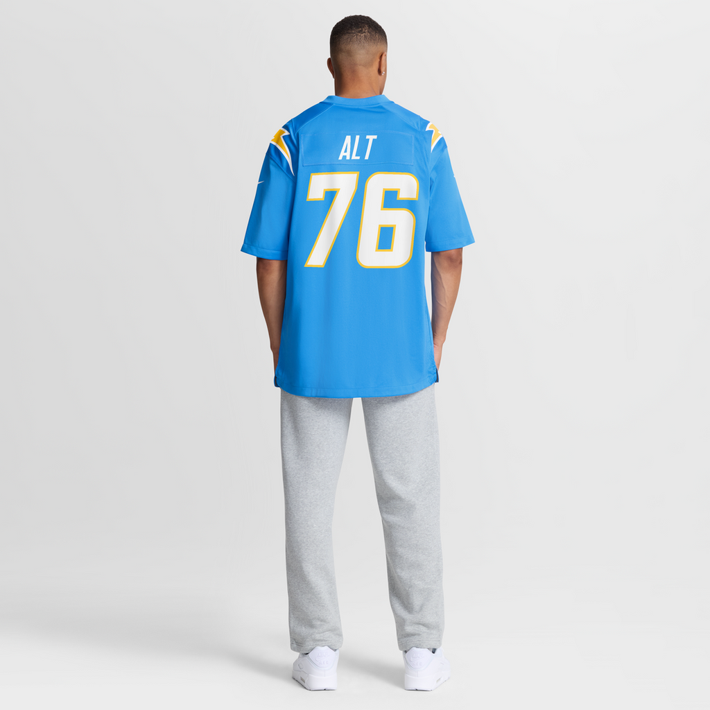 Los Angeles Chargers Joe Alt Nike Alternate Charger Power Game Player Jersey - Gold
