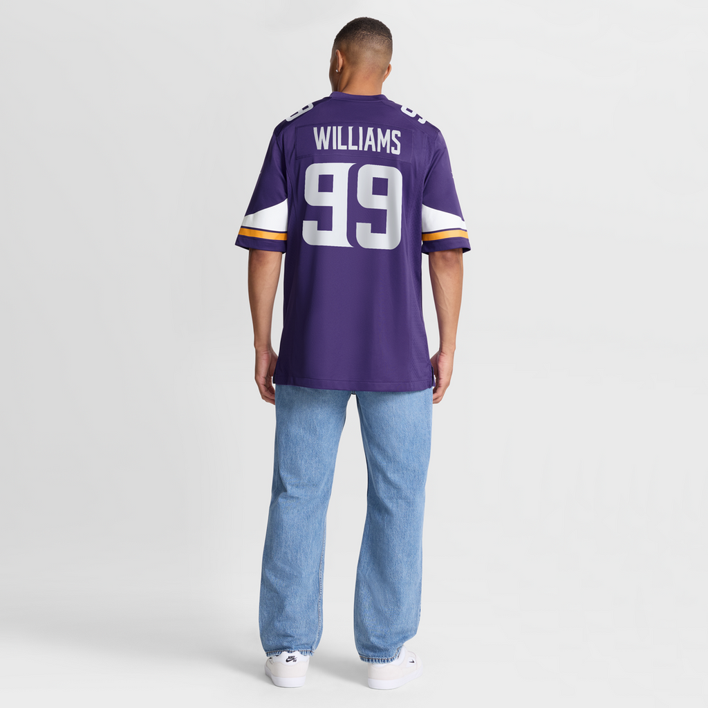 Minnesota Vikings Elijah Williams Nike Team Game Jersey - Purple
