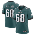 Philadelphia Eagles Jordan Mailata Nike Team Game Jersey - Midnight Green