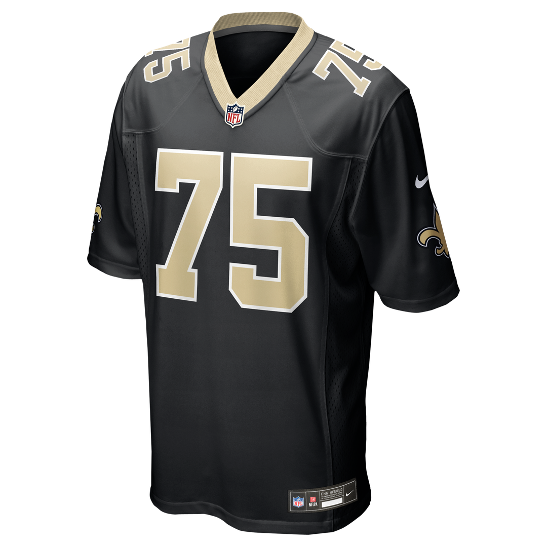 New Orleans Saints Taliese Fuaga Nike Player Game Jersey - Black