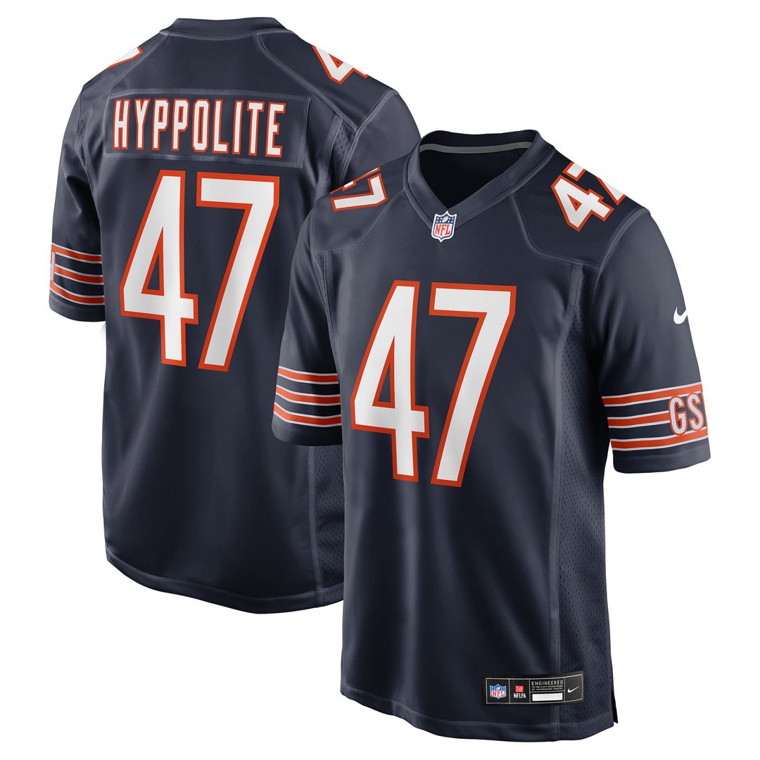 Chicago Bears Ruben Hyppolite II Nike Team Game Jersey - Navy