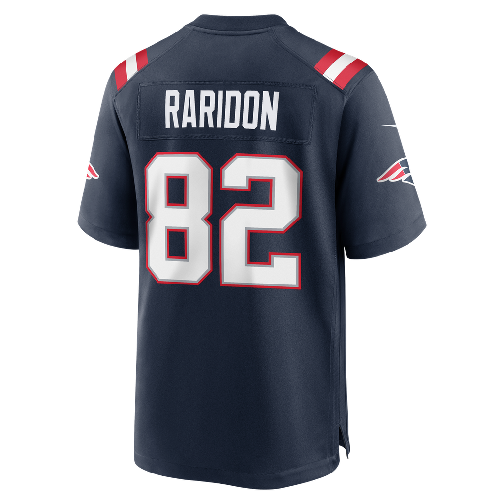 New England Patriots Eli Raridon Nike Team Game Jersey - Navy