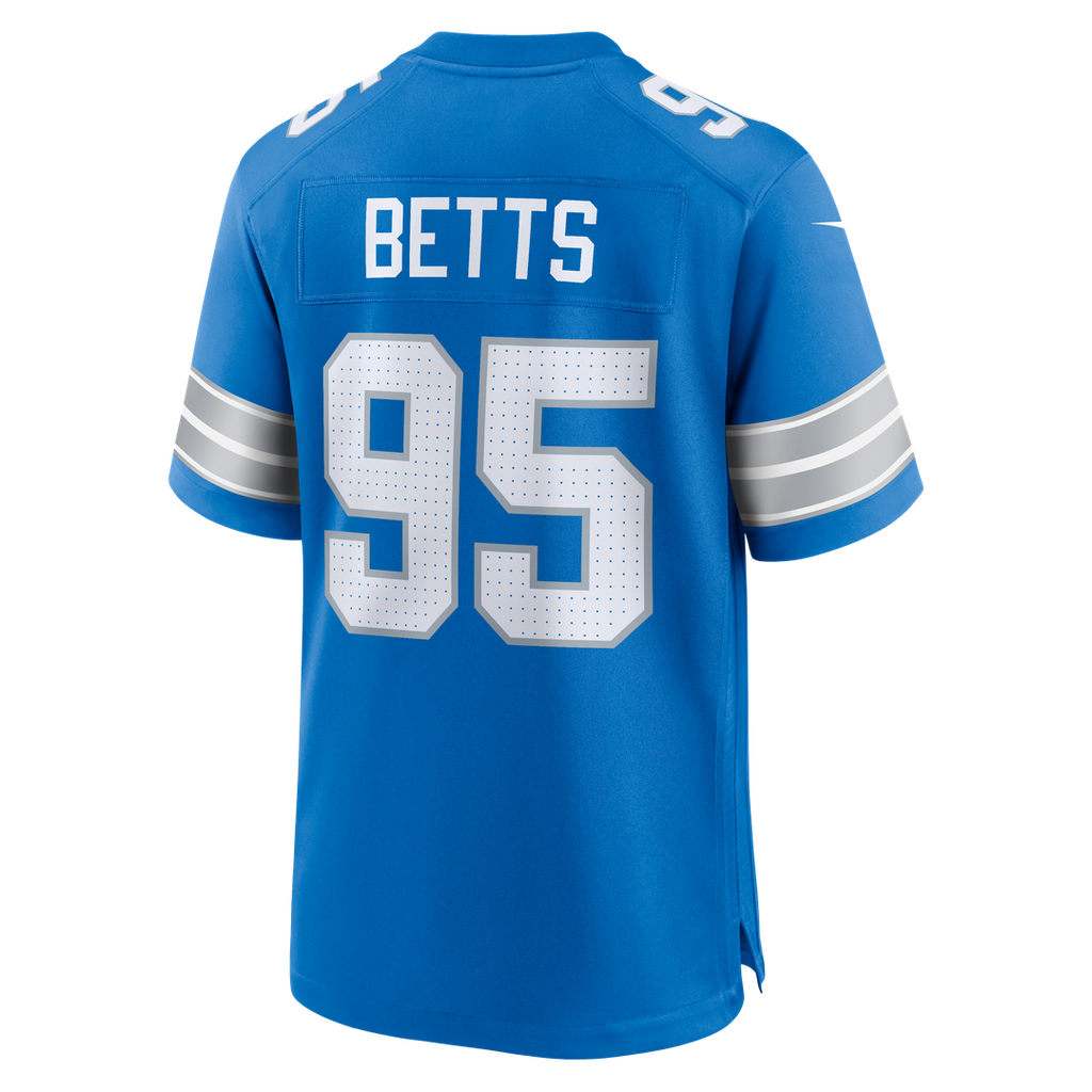 Detroit Lions Mathieu Betts Nike Game Jersey - Blue