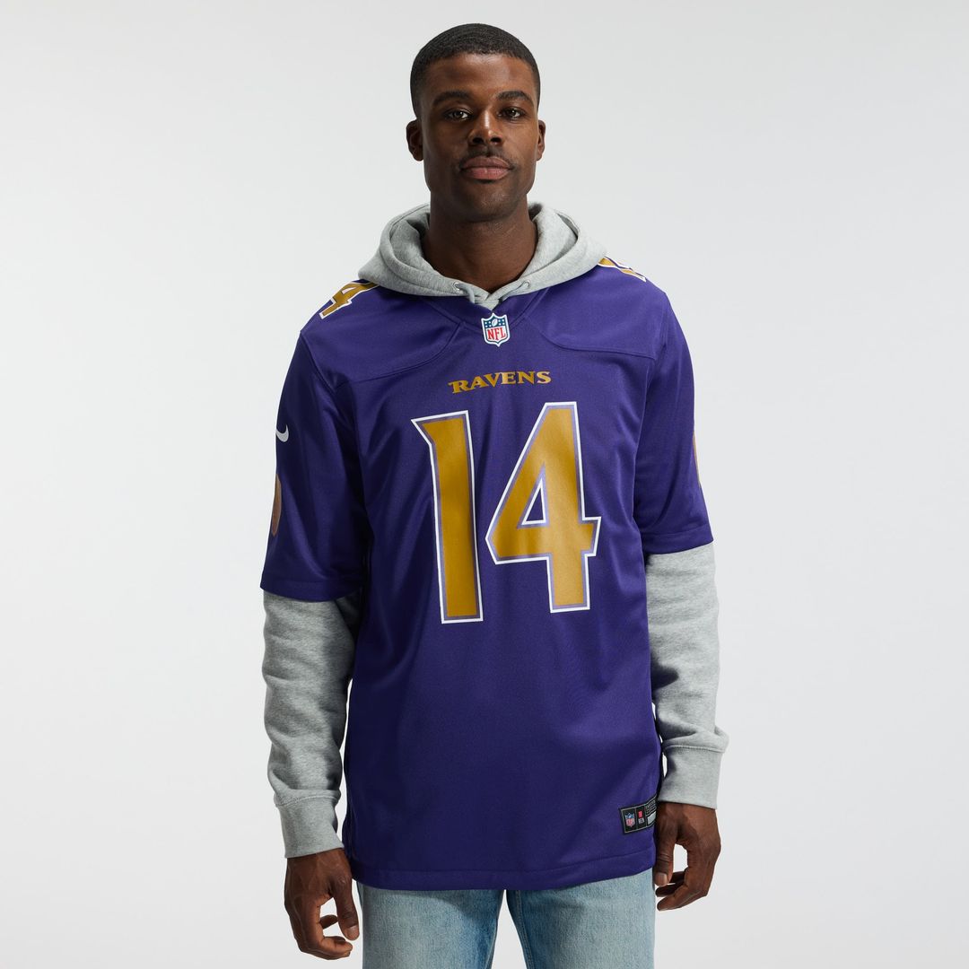 Baltimore Ravens Kyle Hamilton Nike Alternate Game Jersey - Purple