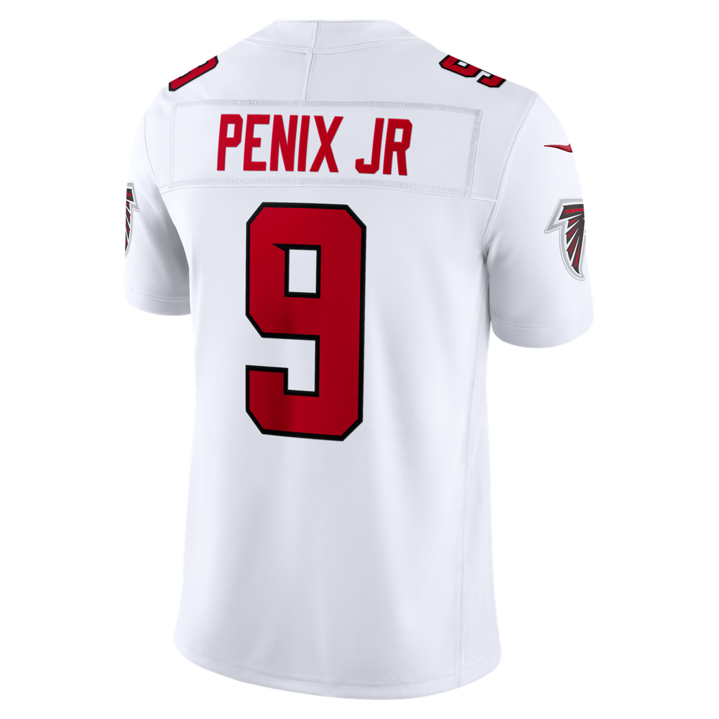 Atlanta Falcons Michael Penix Jr. Nike Alternate Throwback Vapor F.U.S.E. Stitched Limited Jersey - Black