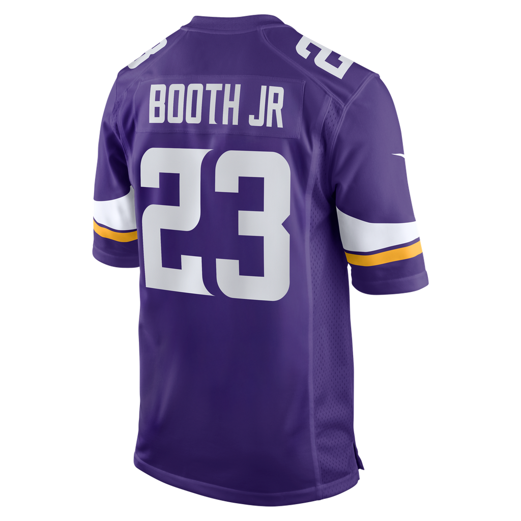 Minnesota Vikings Andrew Booth Jr. Nike Player Game Jersey - Purple