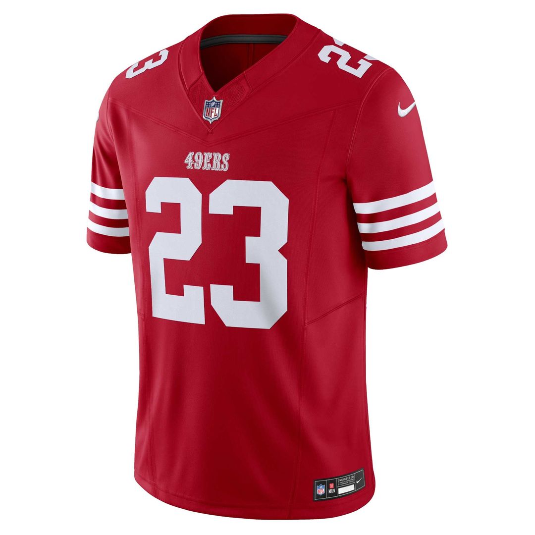 San Francisco 49ers Christian McCaffrey Nike Vapor F.U.S.E. Limited Jersey - Scarlet