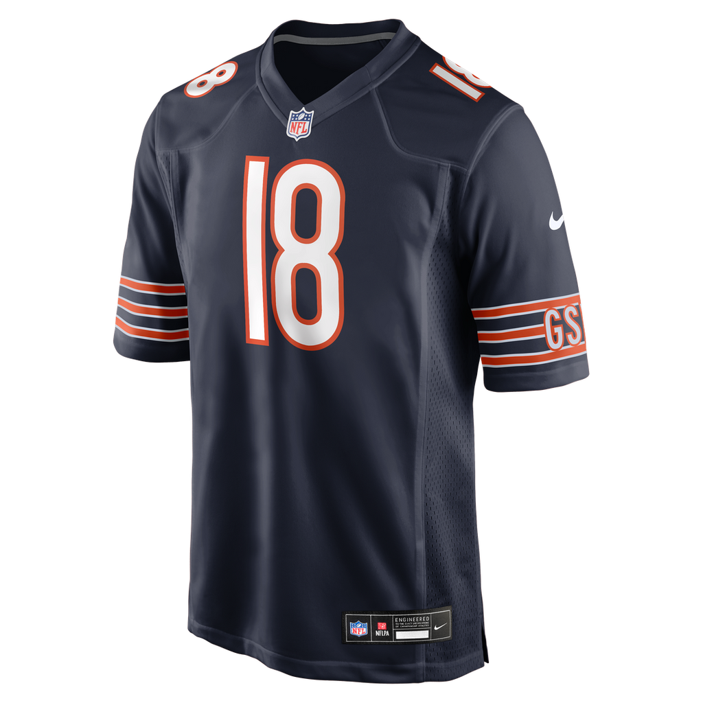 Chicago Bears Caleb Williams Nike Alternate Player Game Jersey - Orange