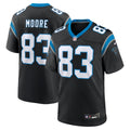 Carolina Panthers David Moore Nike Game Jersey - Black