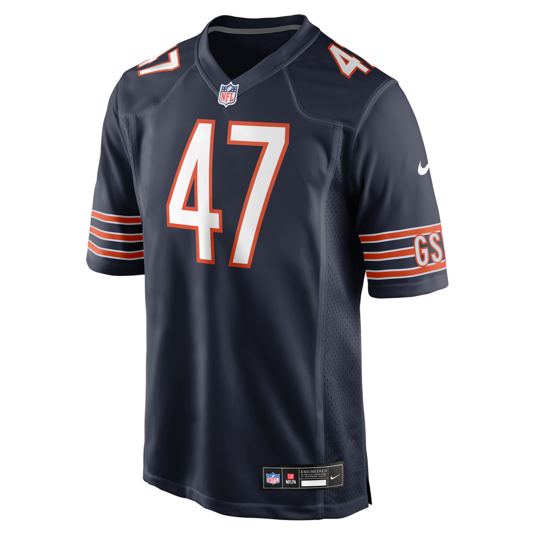 Chicago Bears Ruben Hyppolite II Nike Team Game Jersey - Navy