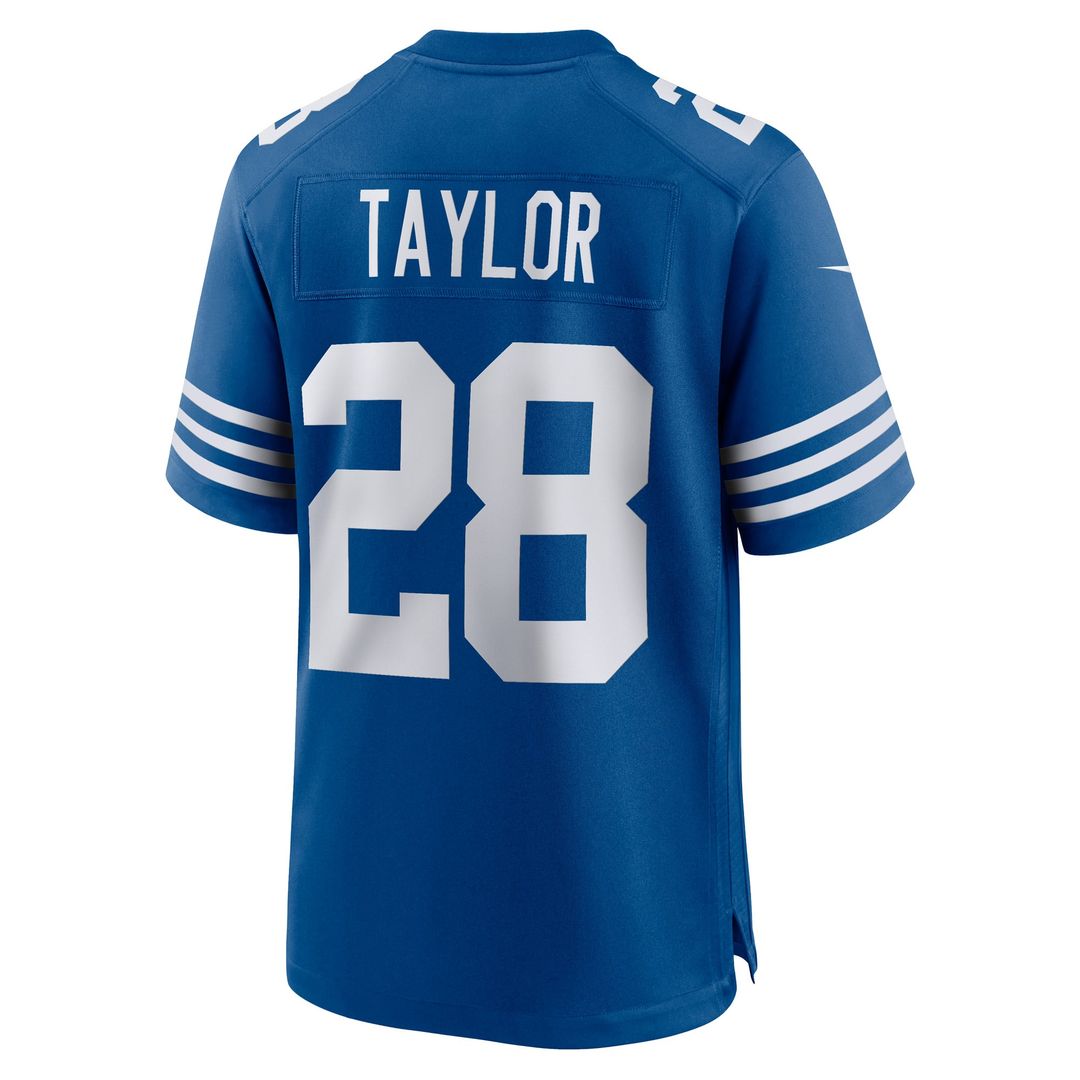 Indianapolis Colts Jonathan Taylor Nike Game Player Jersey - Royal