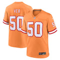 Tampa Bay Buccaneers Vita Vea Nike Throwback Game Jersey - Orange