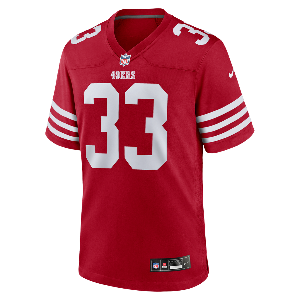San Francisco 49ers Siran Neal Nike Team Game Jersey - Scarlet