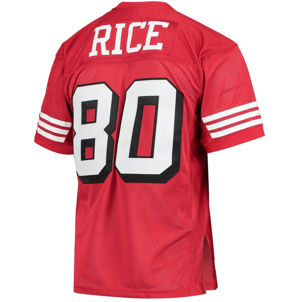 San Francisco 49ers 1994 Jerry Rice Mitchell & Ness Authentic Throwback Retired Player Jersey - Scarlet