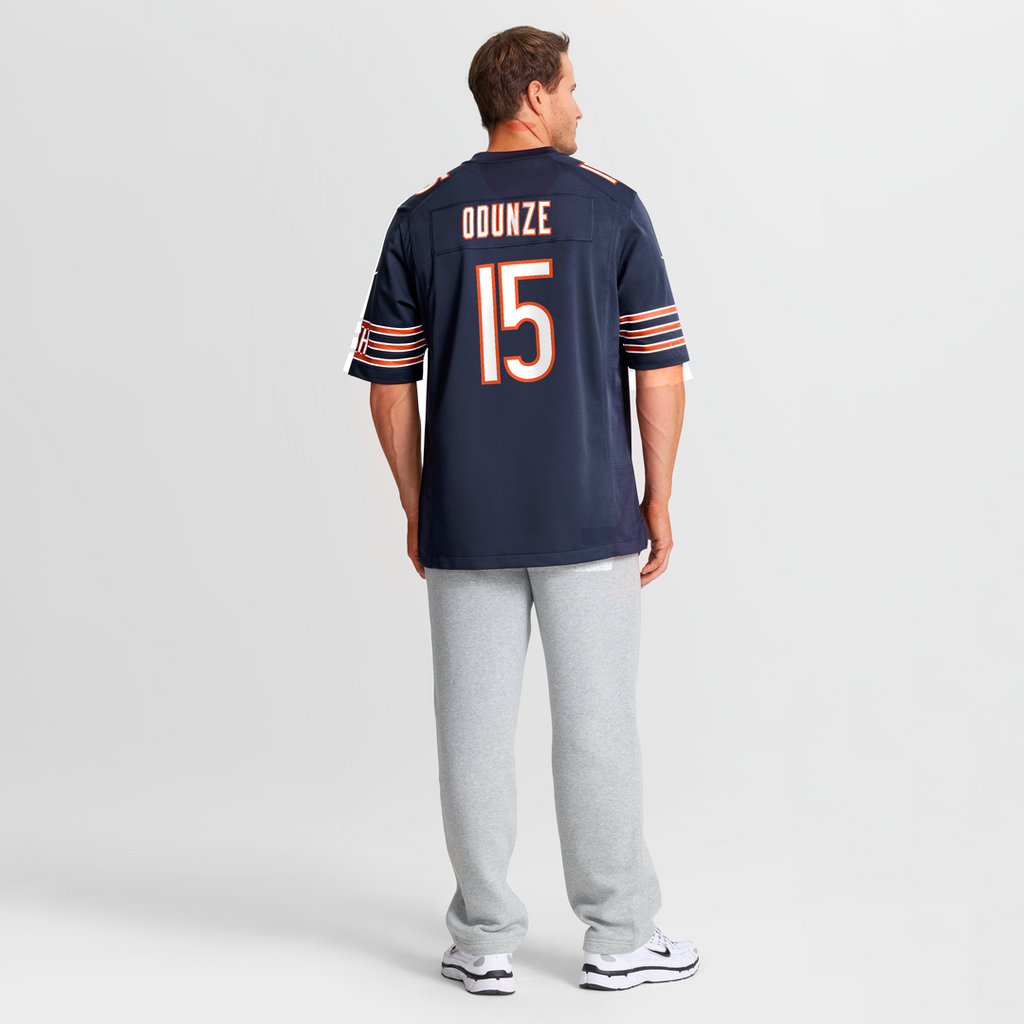 Chicago Bears Rome Odunze Nike Player Game Jersey - Navy