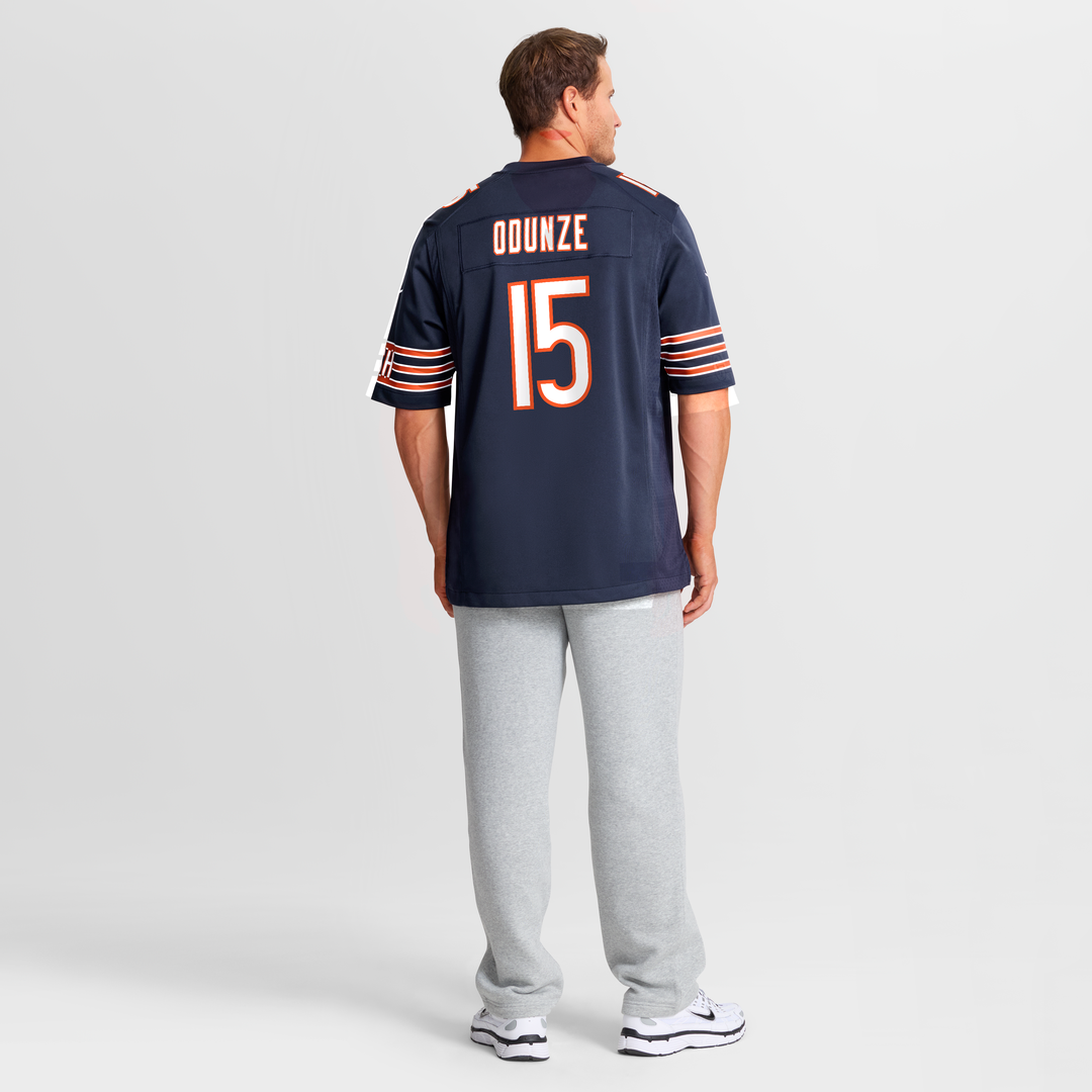 Chicago Bears Rome Odunze Nike Player Game Jersey - Navy