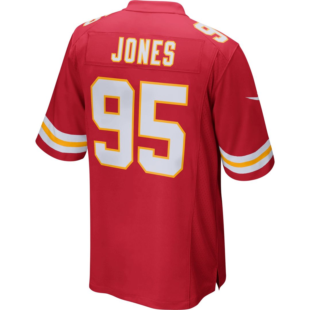 Kansas City Chiefs Chris Jones Nike Game Jersey - Red