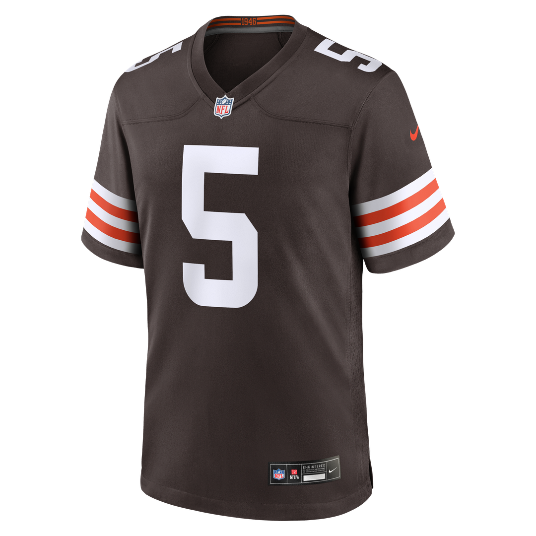 Cleveland Browns Quincy Williams Nike Team Game Jersey - Brown