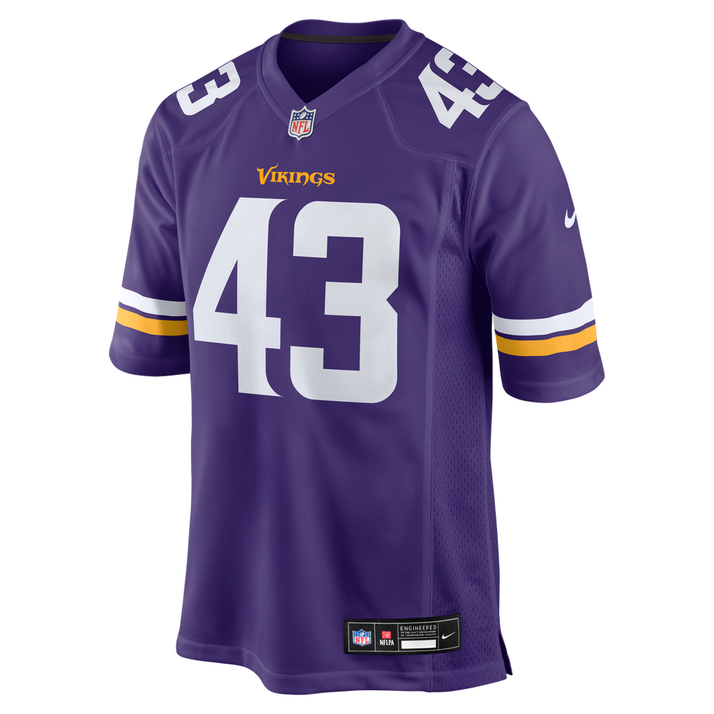 Minnesota Vikings Andrew Van Ginkel Nike Alternate Game Jersey - White
