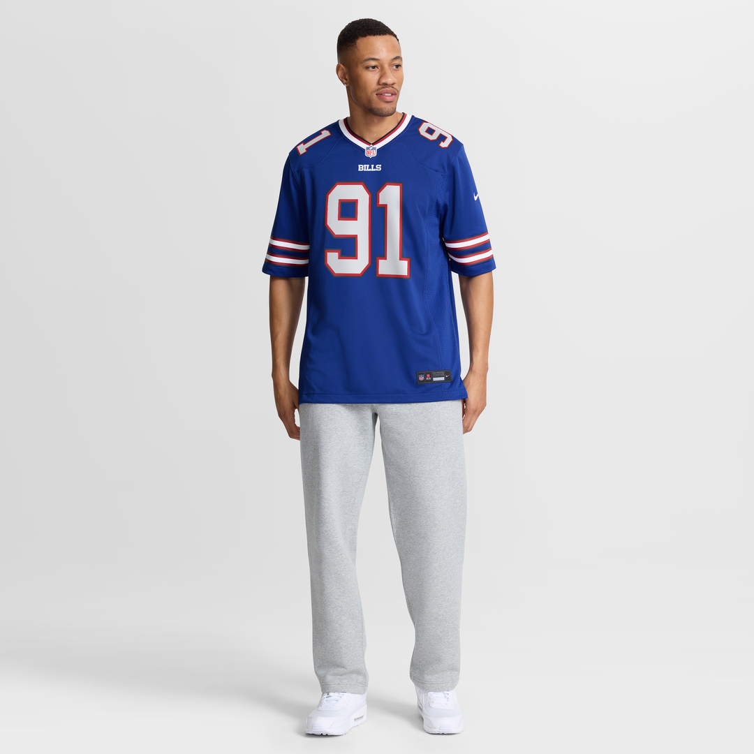 Buffalo Bills Ed Oliver Nike Team Game Player Jersey - Royal