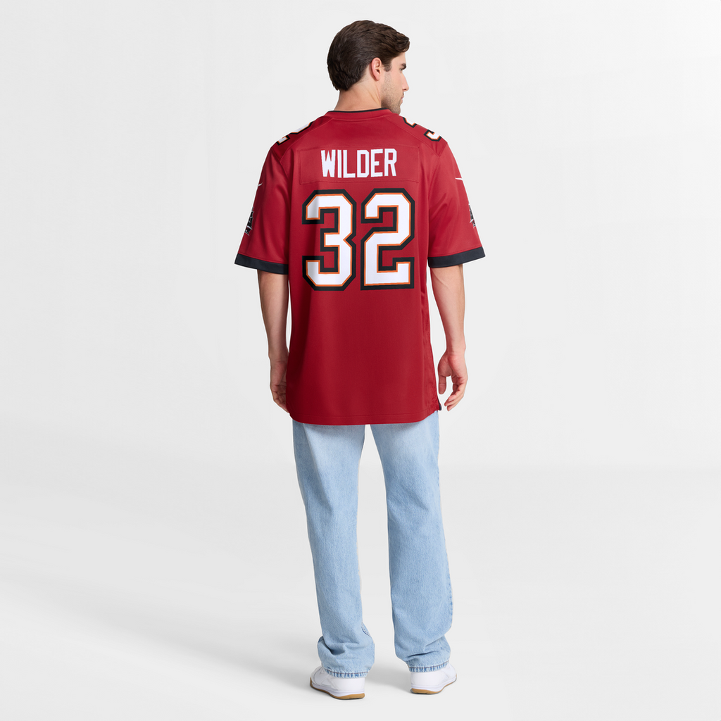 Tampa Bay Buccaneers James Wilder Nike Game Retired Player Jersey - Red