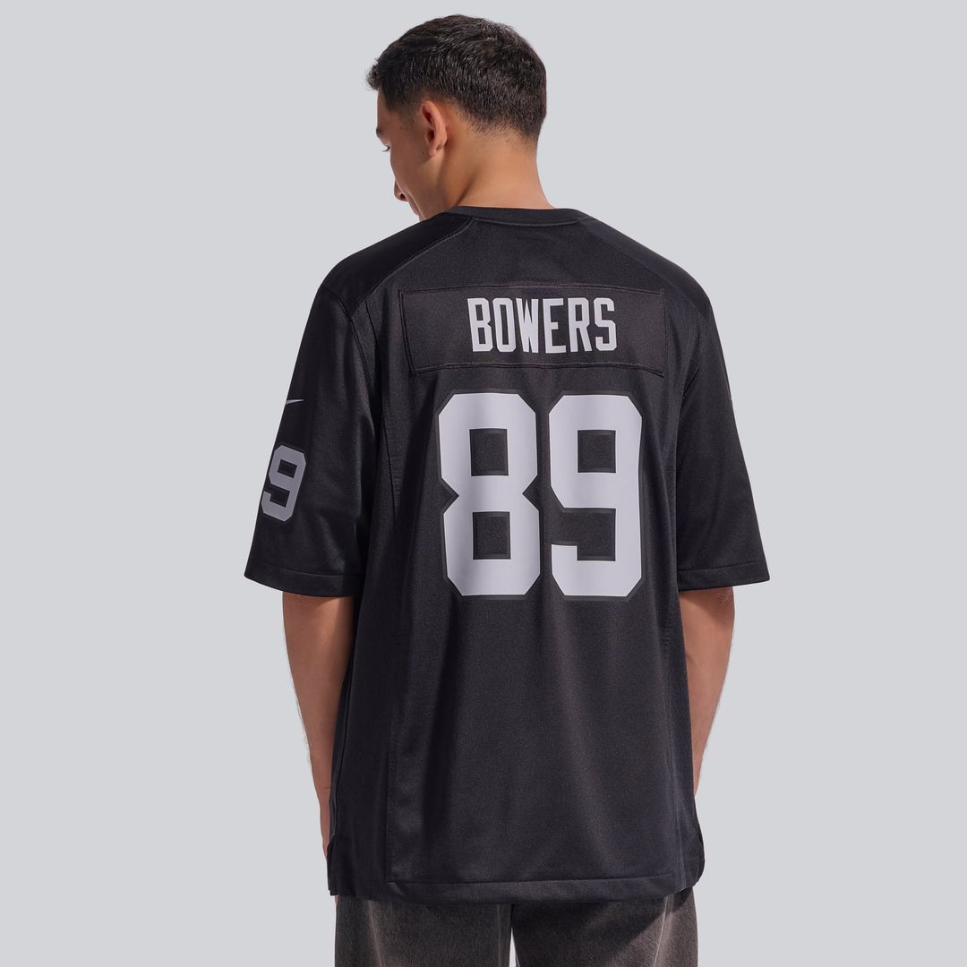 Las Vegas Raiders Brock Bowers Nike Player Game Jersey - Black
