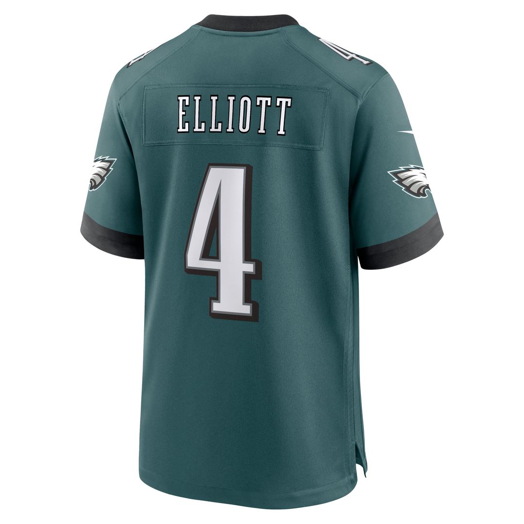 Philadelphia Eagles Jake Elliott Nike Team Game Jersey - Midnight Green