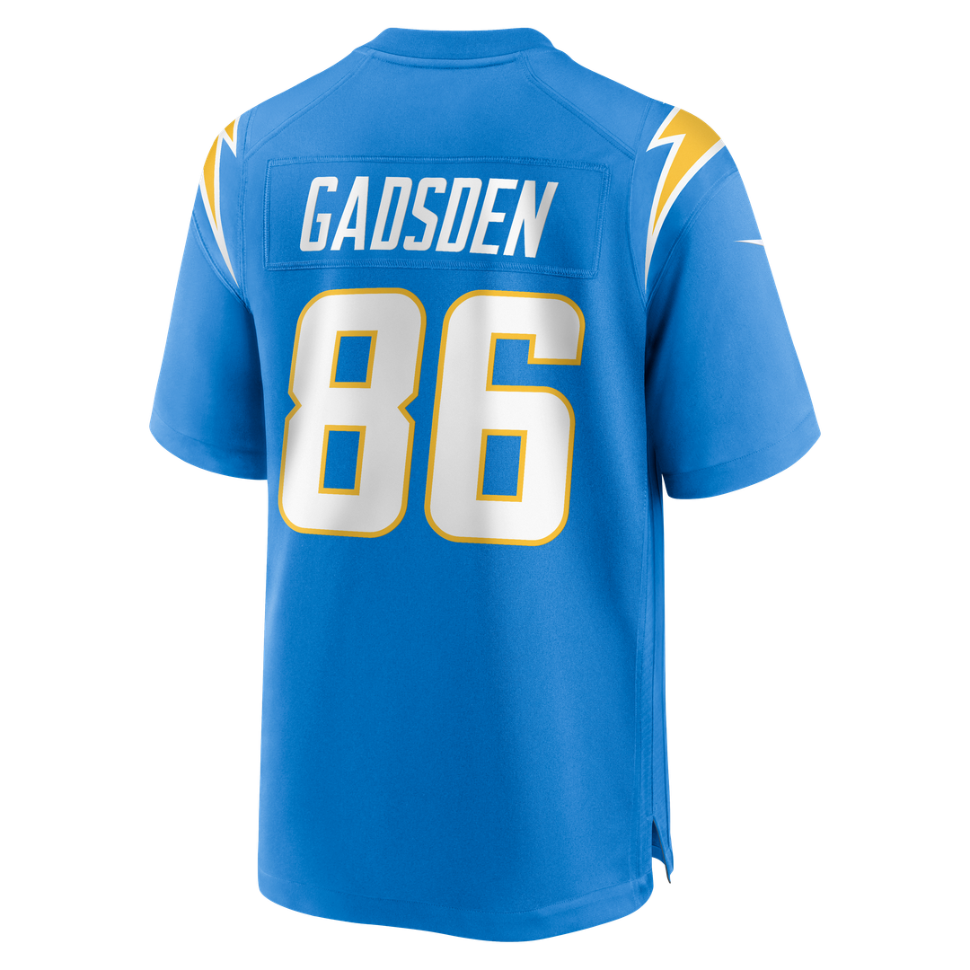 Los Angeles Chargers Oronde Gadsden Nike Team Game Jersey - Powder Blue
