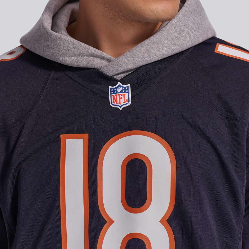 Chicago Bears Caleb Williams Nike Alternate Player Game Jersey - Orange