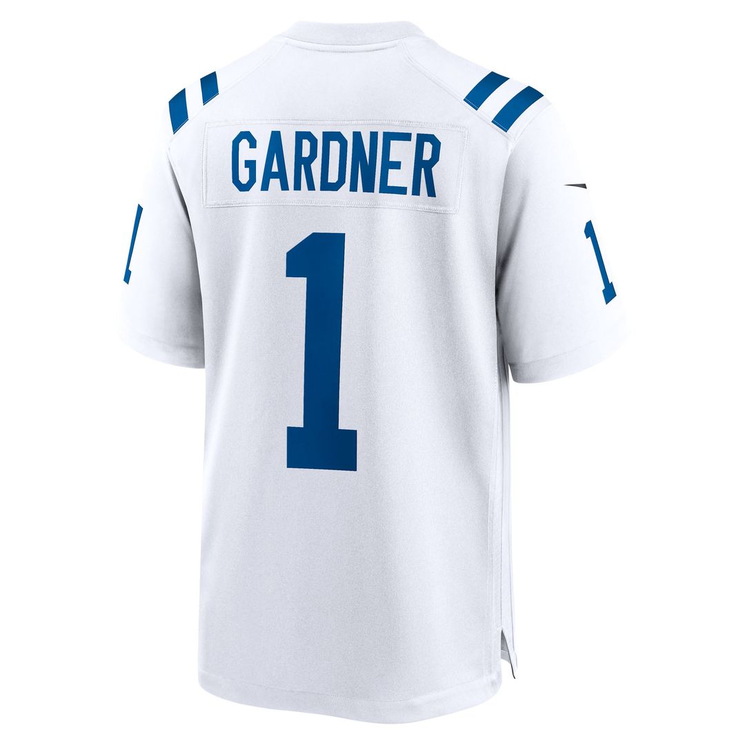 Indianapolis Colts Ahmad Sauce Gardner Nike Game Jersey - White
