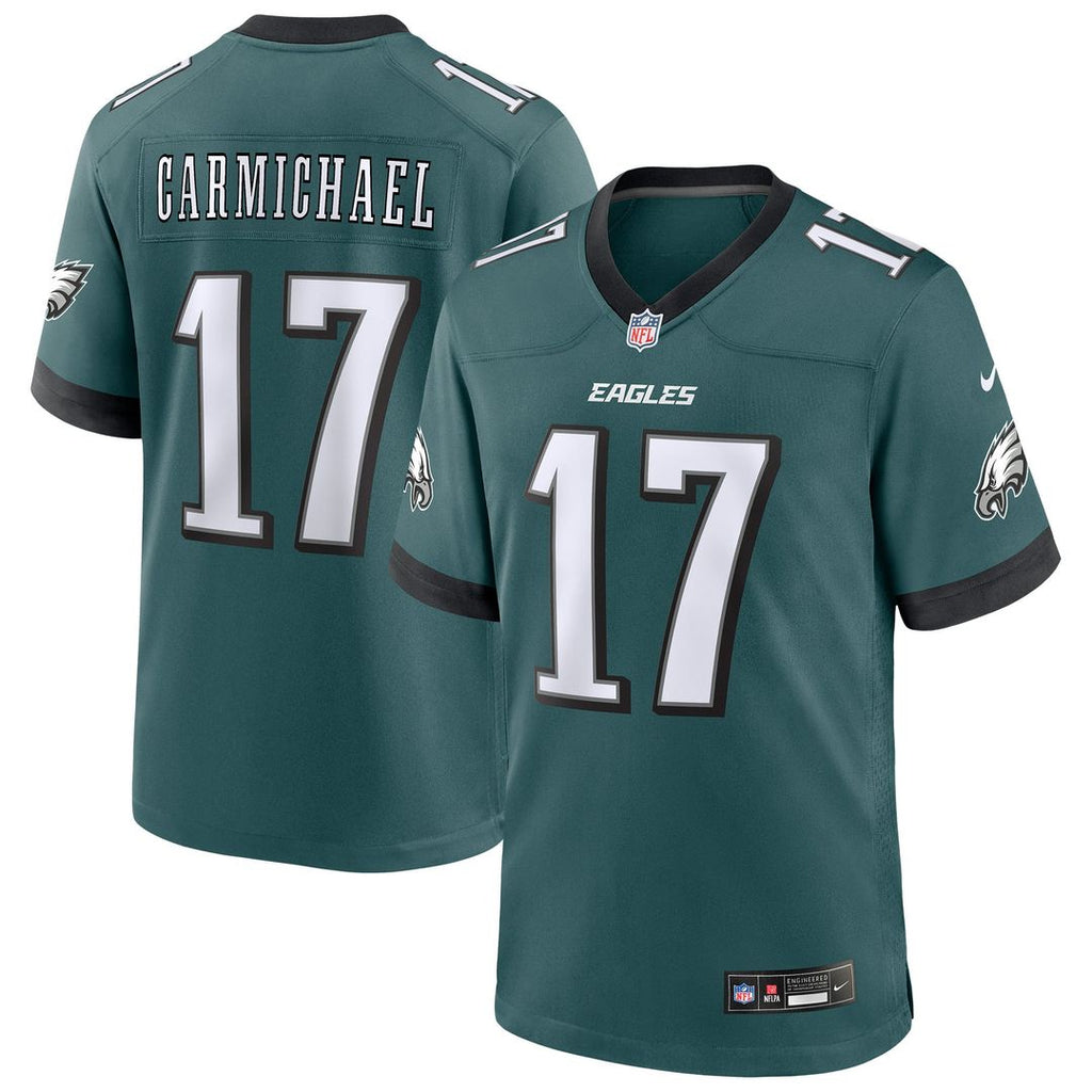 Philadelphia Eagles Harold Carmichael Nike Team Retired Player Game Jersey - Midnight Green