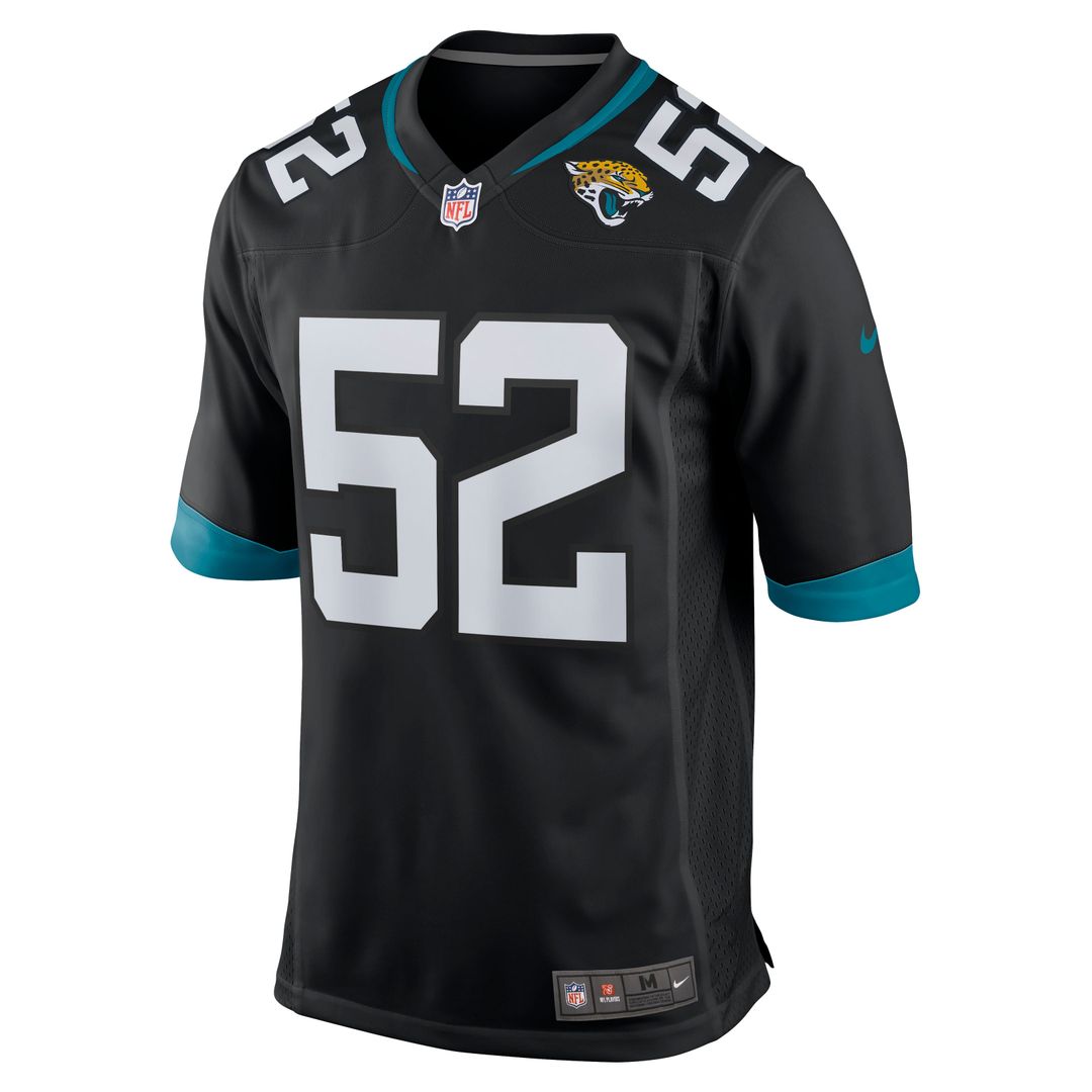 Jacksonville Jaguars DaVon Hamilton Nike Game Jersey - Teal