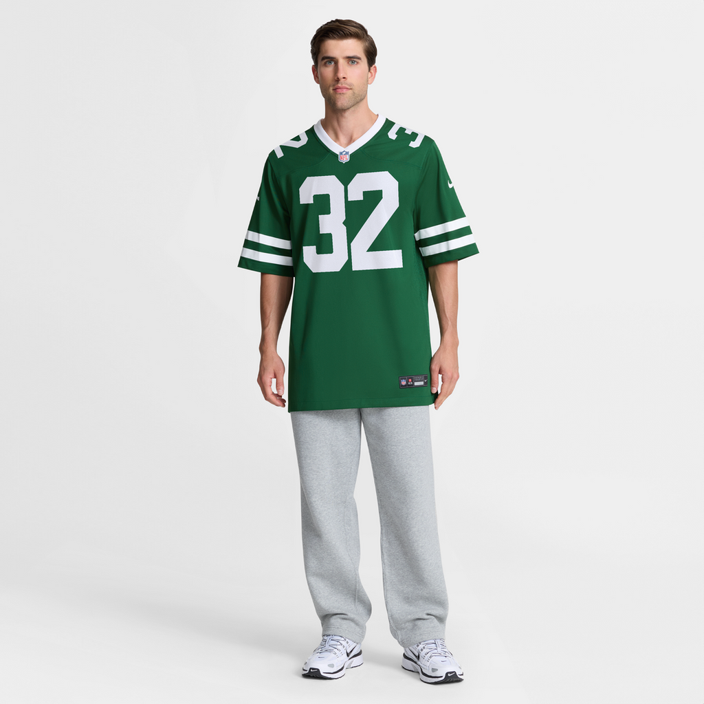 New York Jets Isaiah Davis Nike Team Game Jersey - Legacy Green