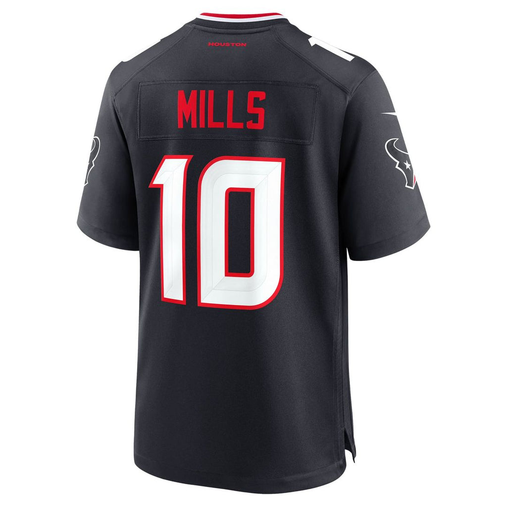Houston Texans Davis Mills Nike Team Game Jersey - Navy
