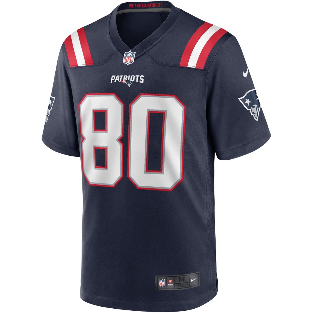 New England Patriots Troy Brown Nike Game Retired Player Jersey - Navy