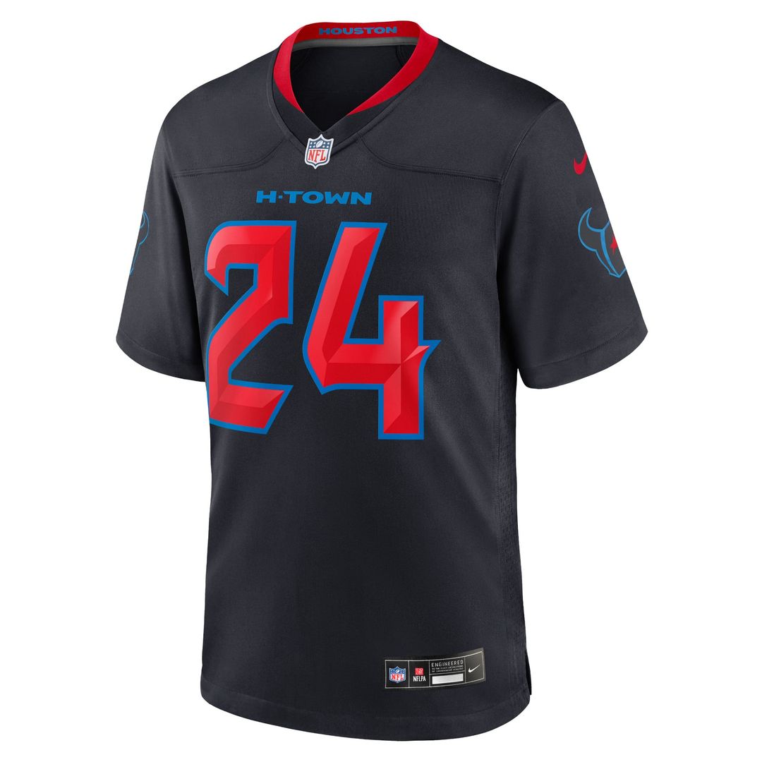 Houston Texans Derek Stingley Jr. Nike 2nd Alternate Game Jersey - Navy