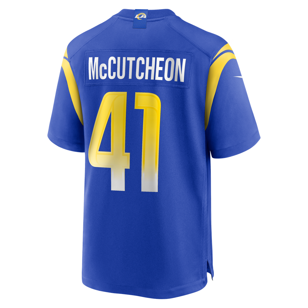 Los Angeles Rams Cameron McCutcheon Nike Game Jersey - Royal