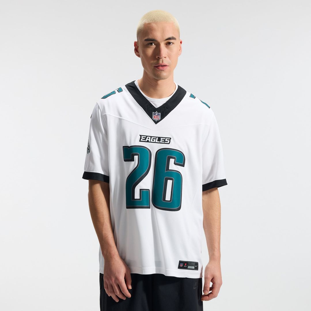 Philadelphia Eagles Saquon Barkley Nike Alternate Vapor F.U.S.E. Stitched Limited Jersey - Black