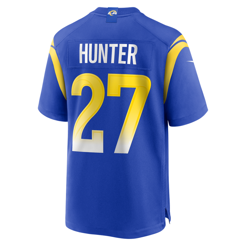 Los Angeles Rams Jarquez Hunter Nike Team Game Jersey - Royal