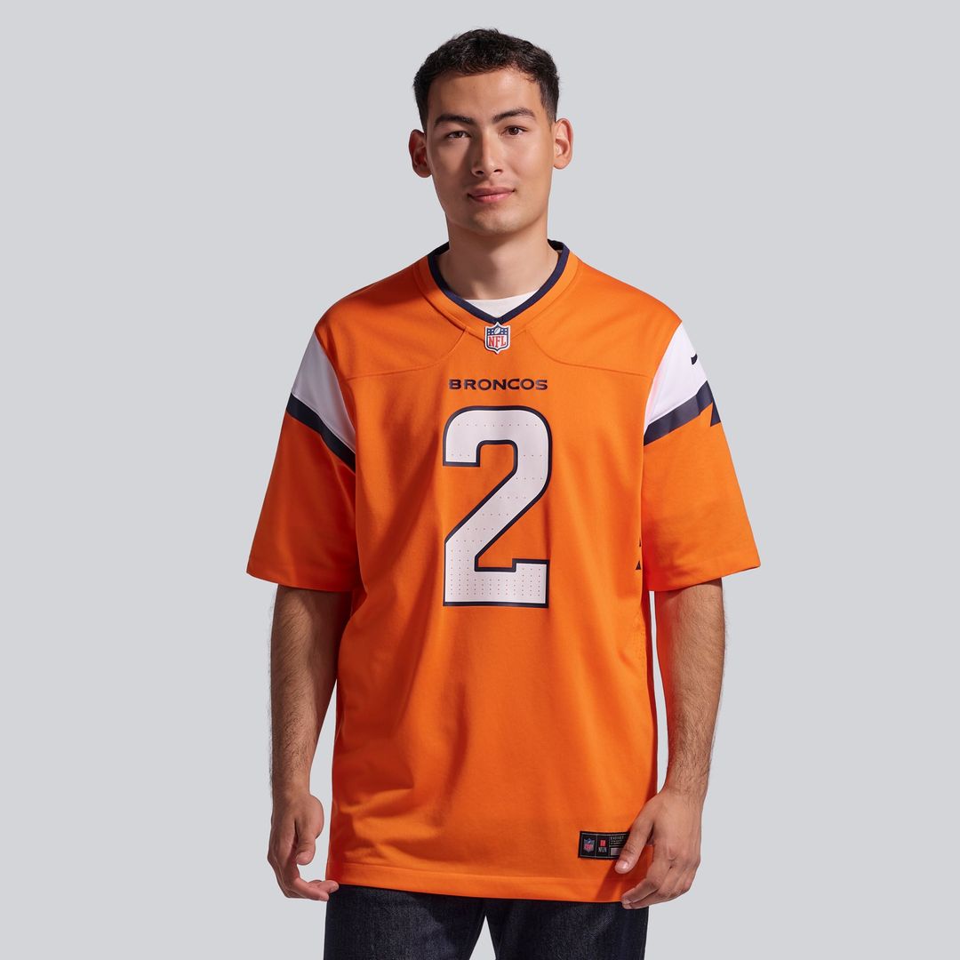 Denver Broncos Patrick Surtain II Nike Team Game Jersey - Orange