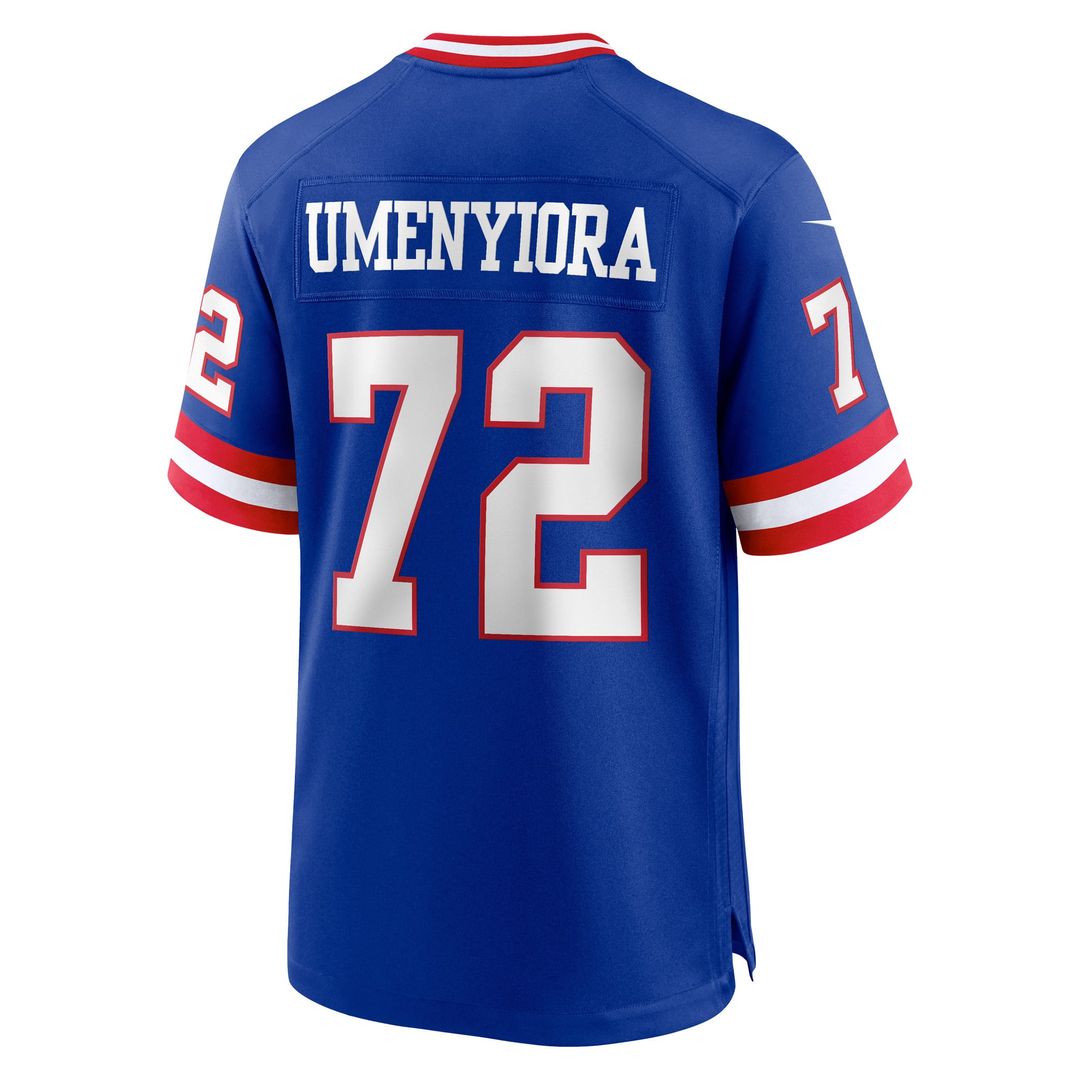 New York Giants Osi Umenyiora Nike Retired Player Alternate Game Jersey - Royal