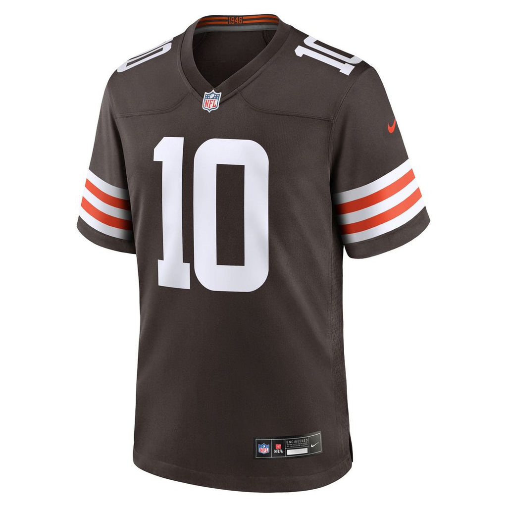 Cleveland Browns Quinshon Judkins Nike 2025 NFL Draft Game Jersey - Brown