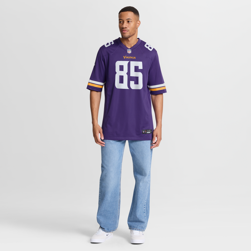 Minnesota Vikings Ben Yurosek Nike Team Game Jersey - Purple