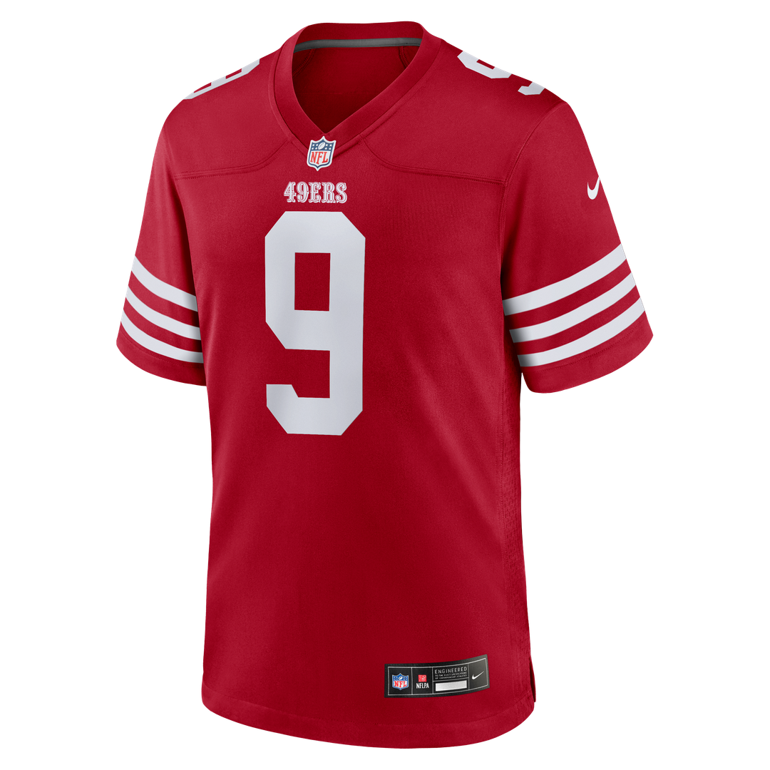 San Francisco 49ers Skyy Moore Nike Team Game Jersey - Scarlet