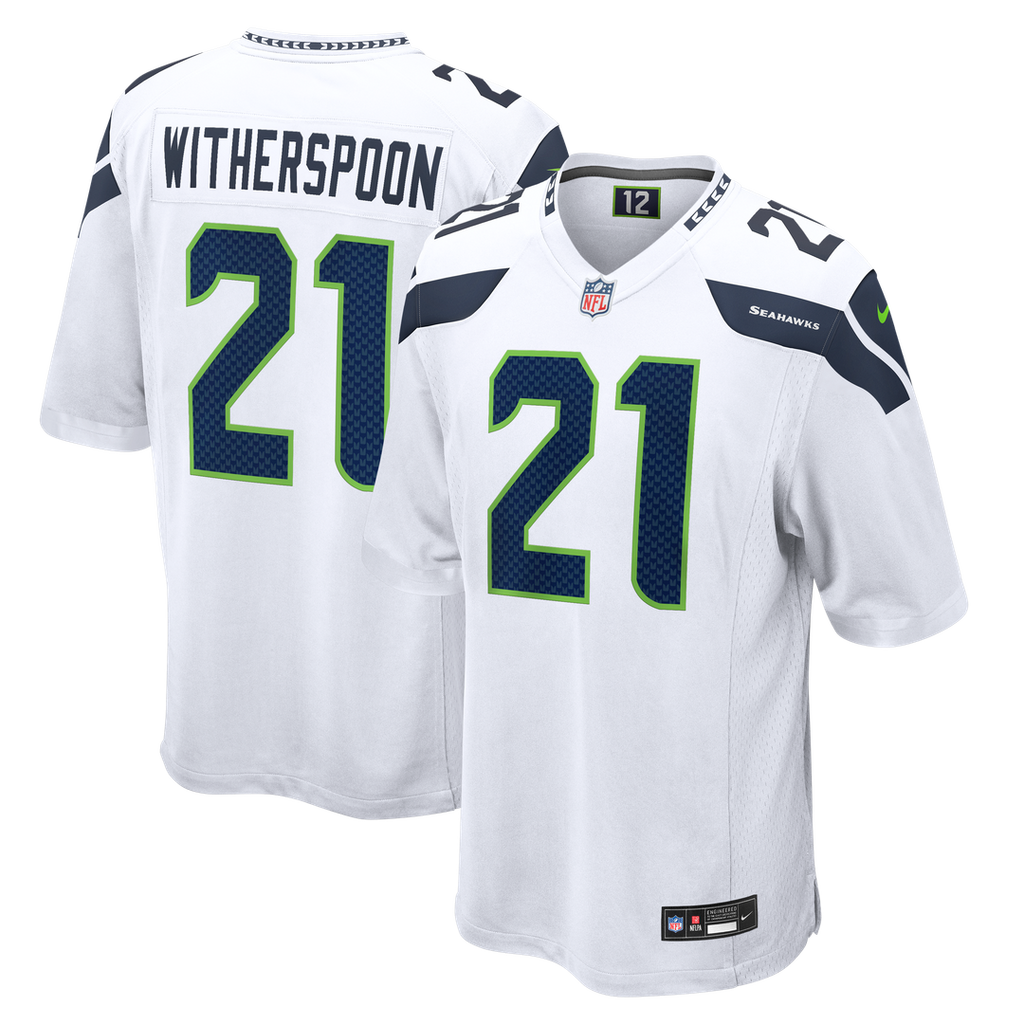 Seattle Seahawks Devon Witherspoon Nike Game Jersey - White